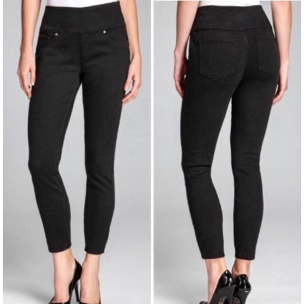Spanx Black Solace High-rise Jeggings